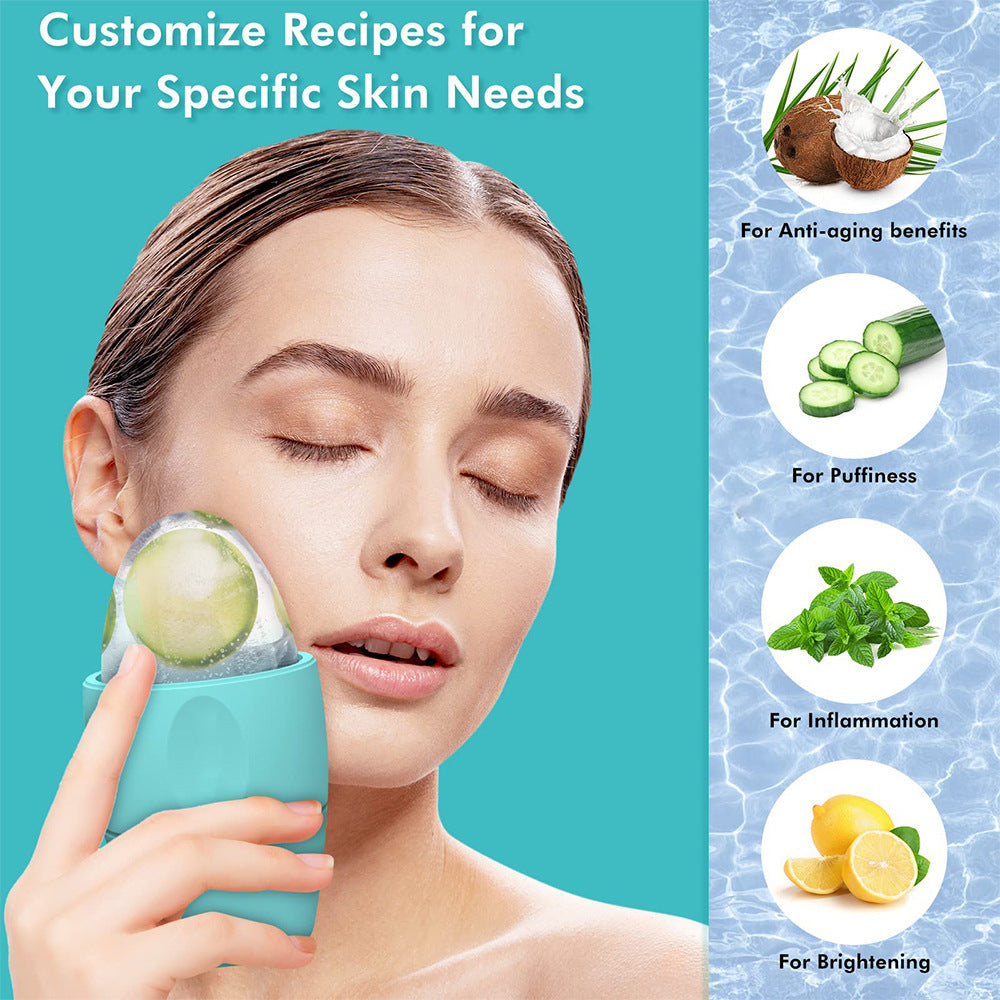 Silicone Ice Face Roller  Remove Dark Circles