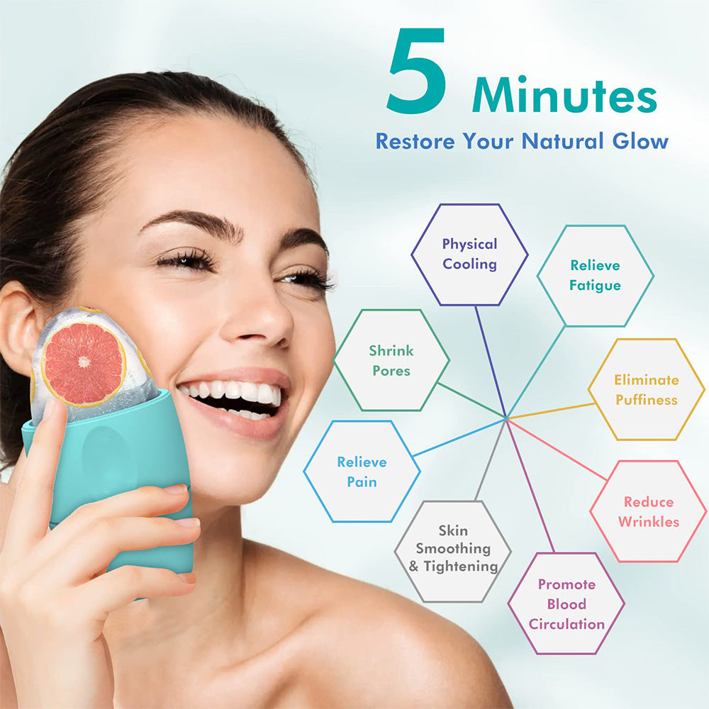 Silicone Ice Face Roller  Remove Dark Circles